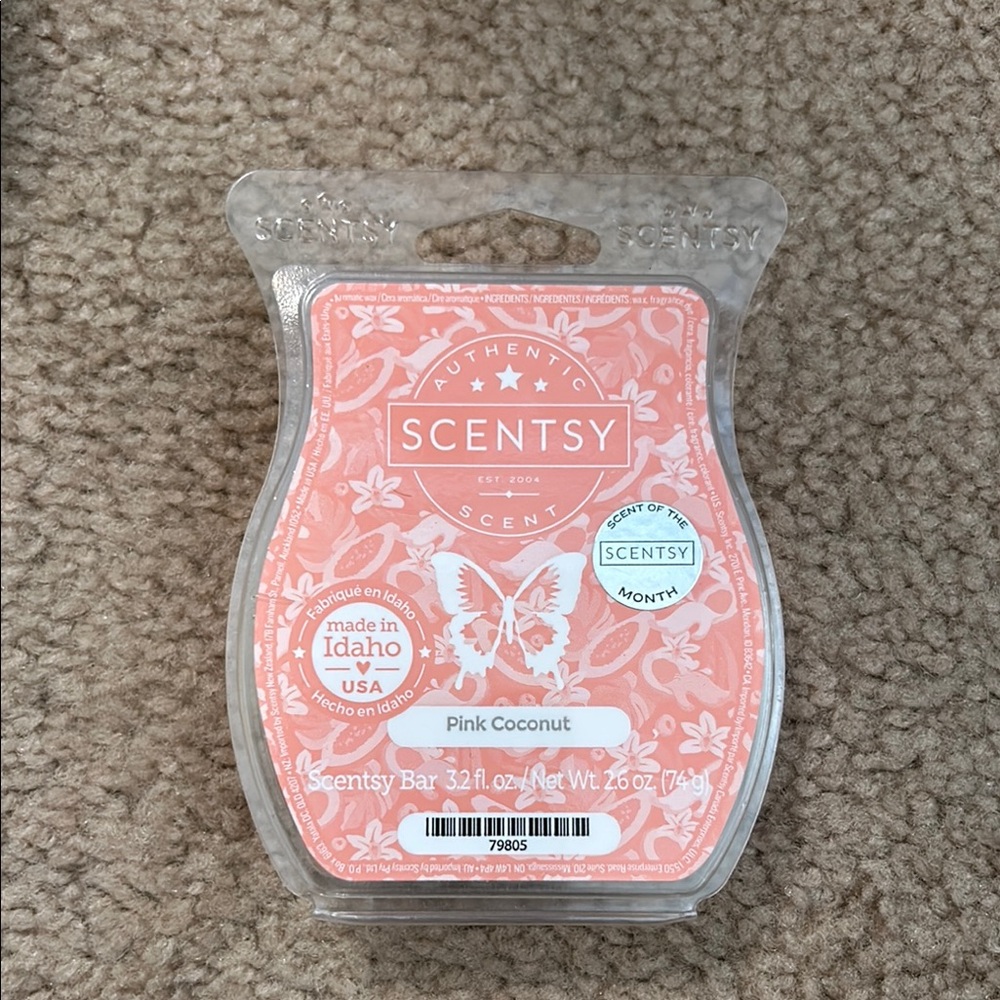 Scentsy Pink Coconut Scent Bar